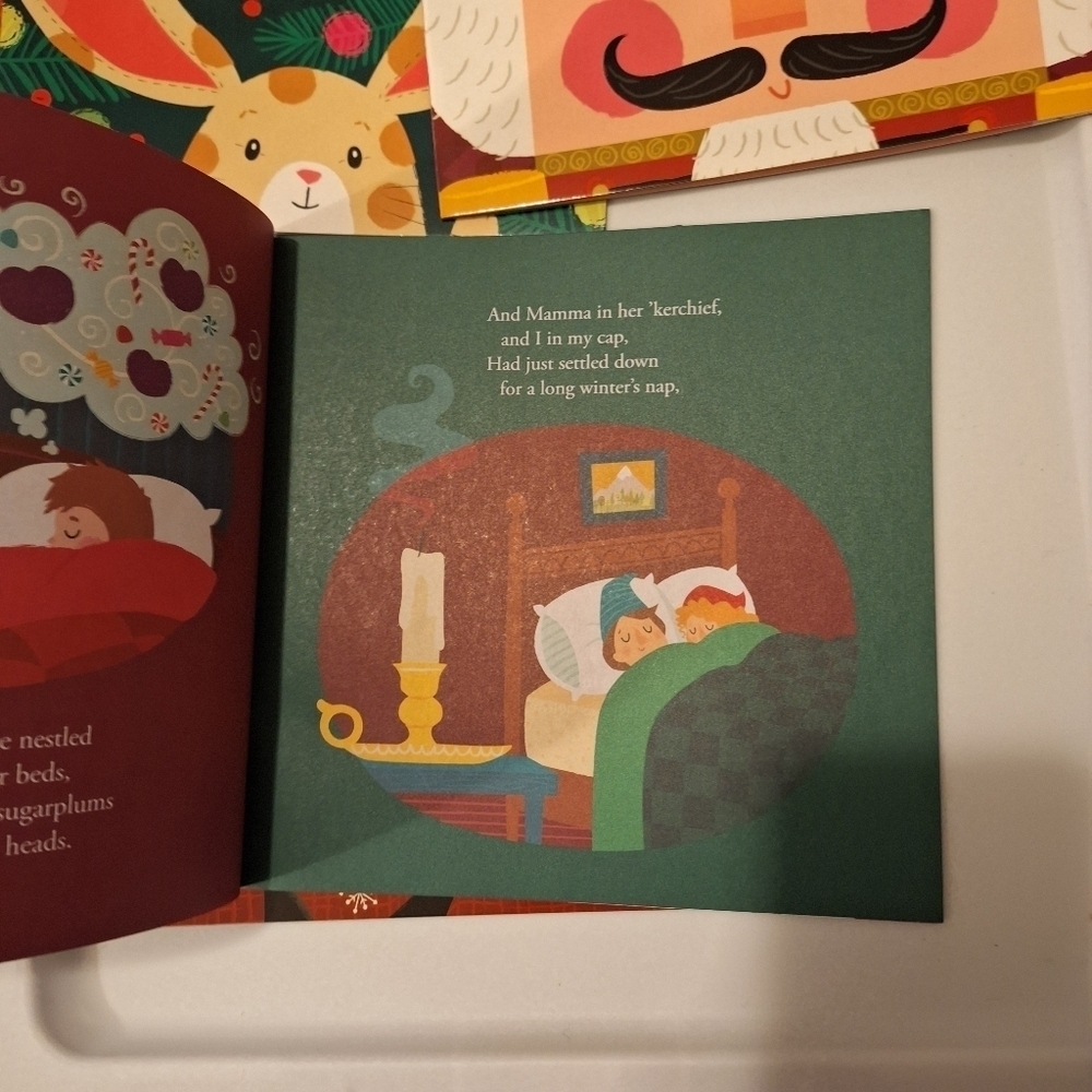 Lot of 4 Childrens Christmas Paperback Books New - Picture 2 of 5